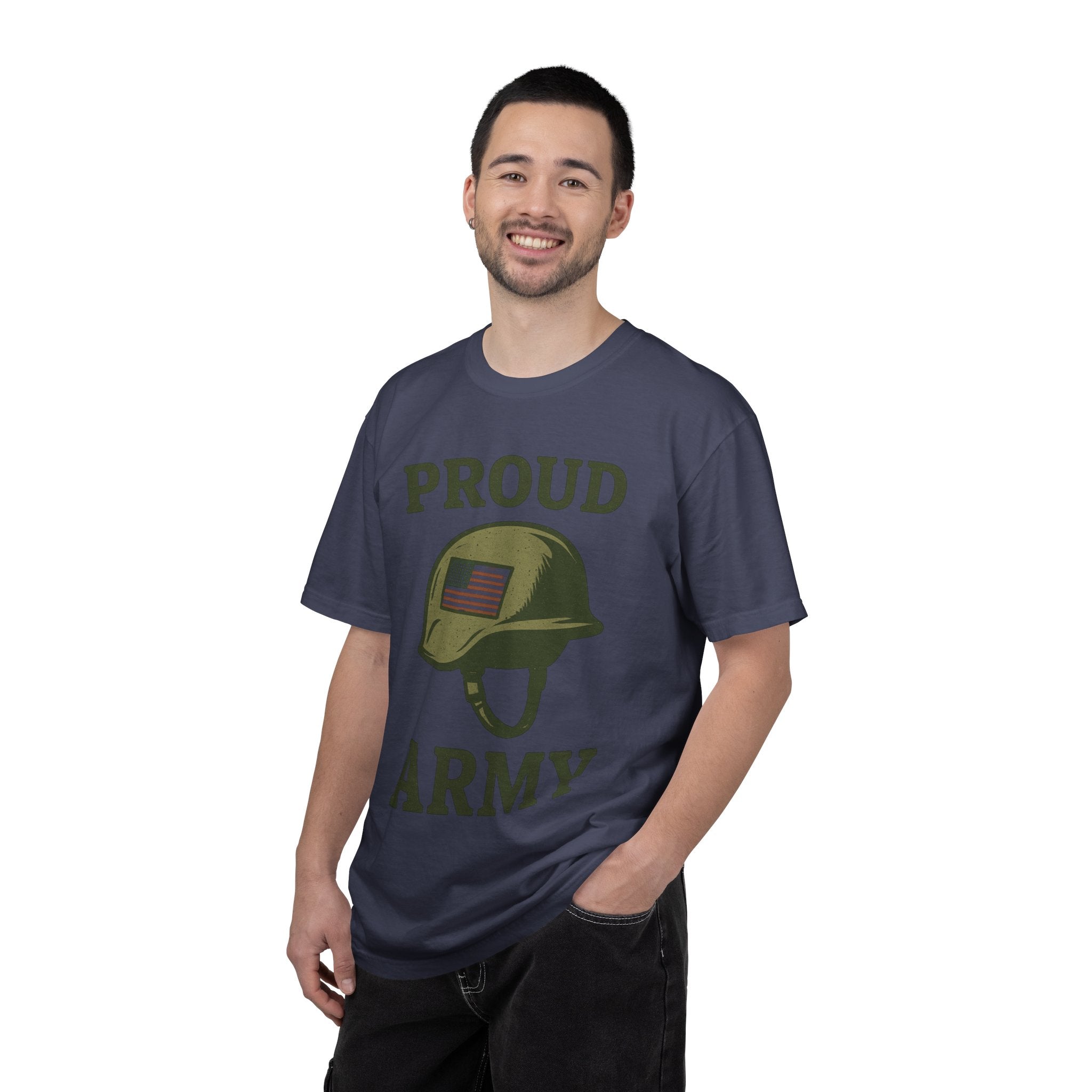 "Proud Army" Unisex Garment-Dyed T-shirt