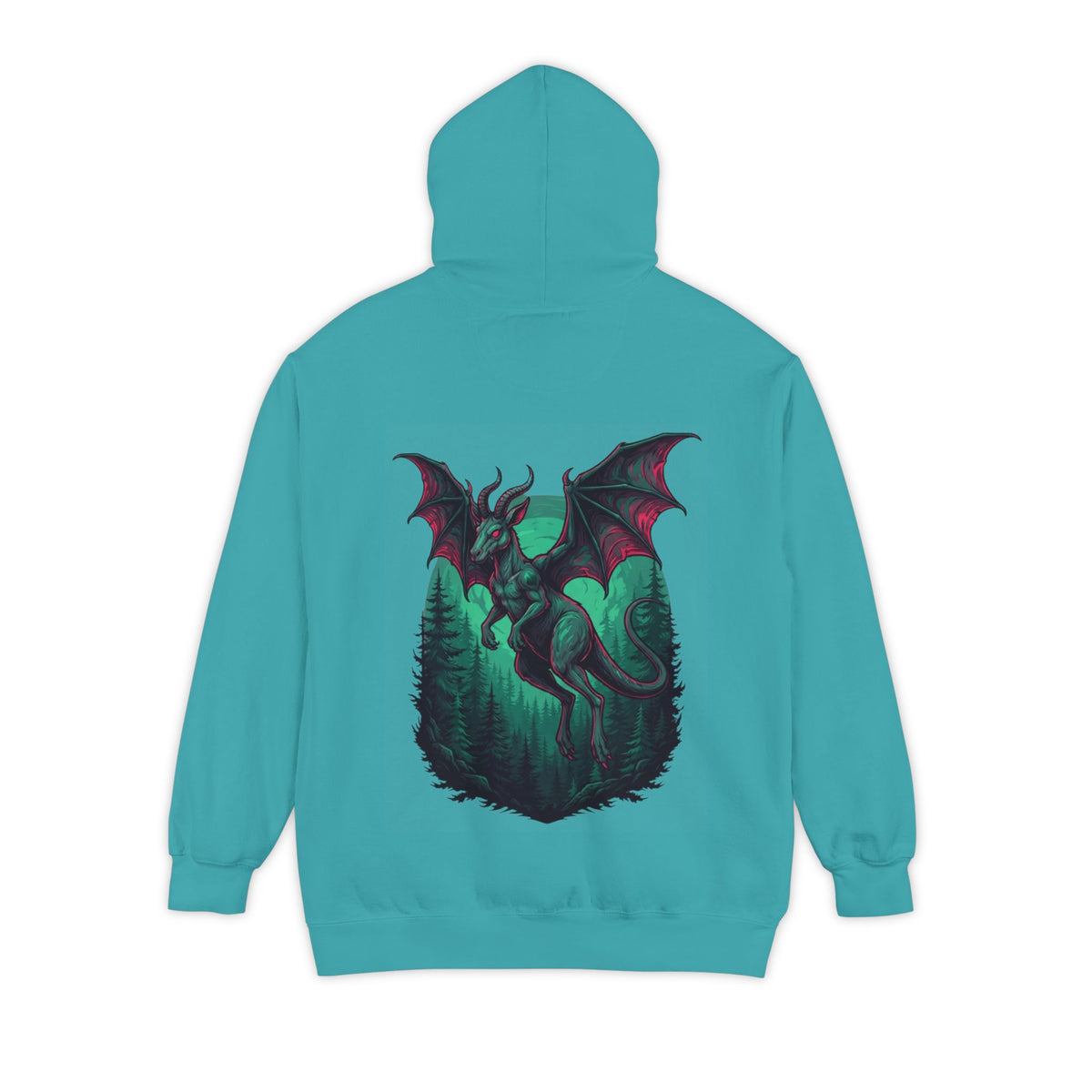 Color: Seafoam | The Jersey Devil (New Jersey, USA) Garment-Dyed Hoodie