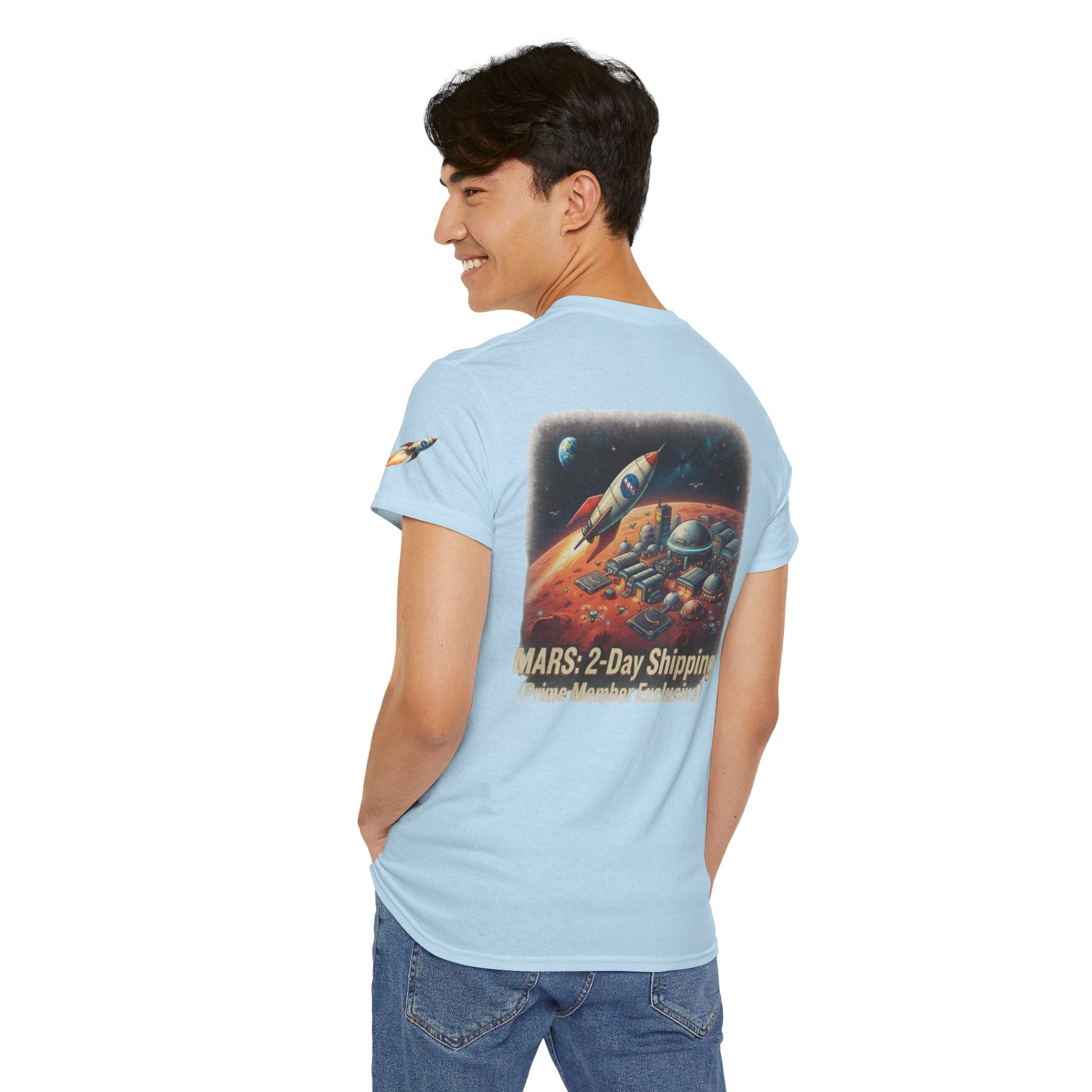 "Mars 2 Day Shipping" Premium Graphic Tee