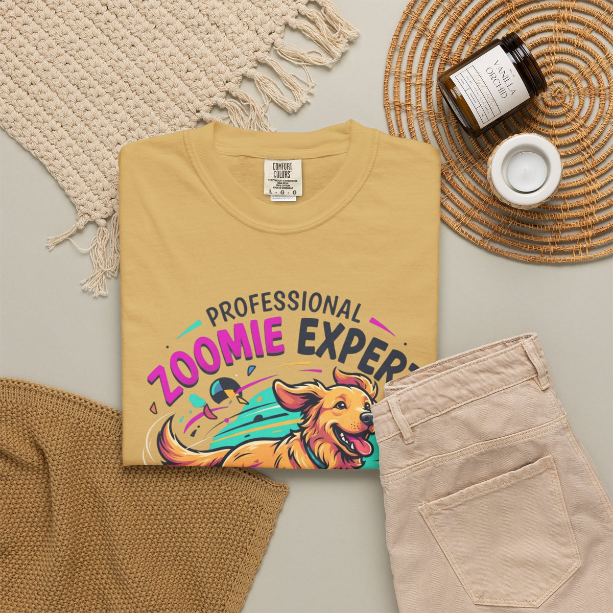 Professional Zoomie Expert Unisex Garment-Dyed Tee
