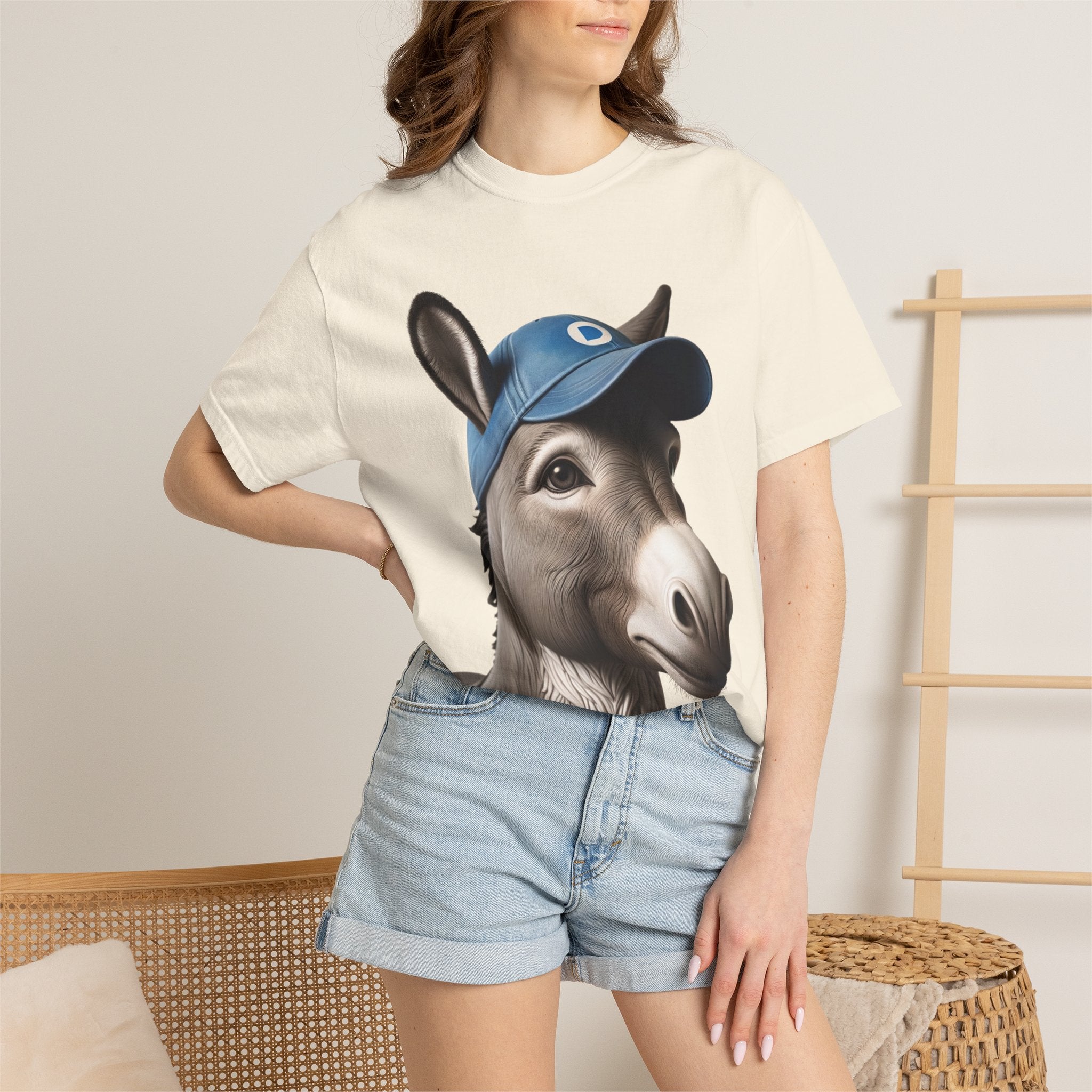 "The Party Animal (Blue Cap Edition)" Unisex Garment-Dyed T-shirt