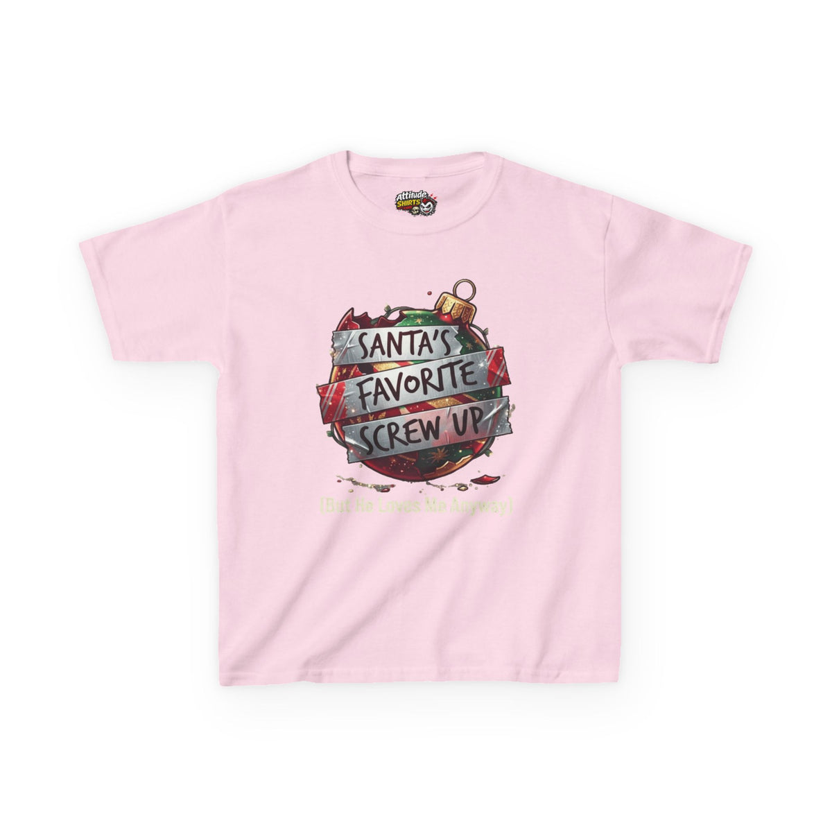 "Santa's Favorite Screw Up" Kids Tee