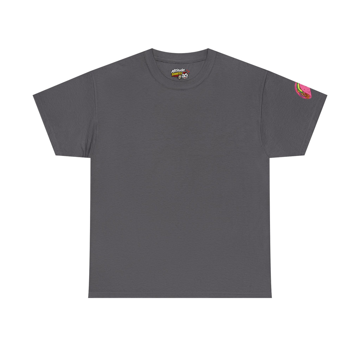 Color: Charcoal | I Love Pink Tacos Premium Graphic Tee