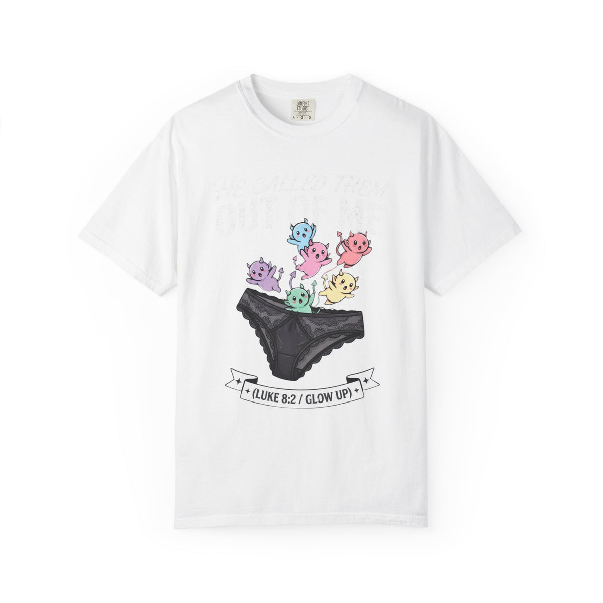 "Good Book Series He Called Them Out Of Me" Unisex Garment-Dyed Tee