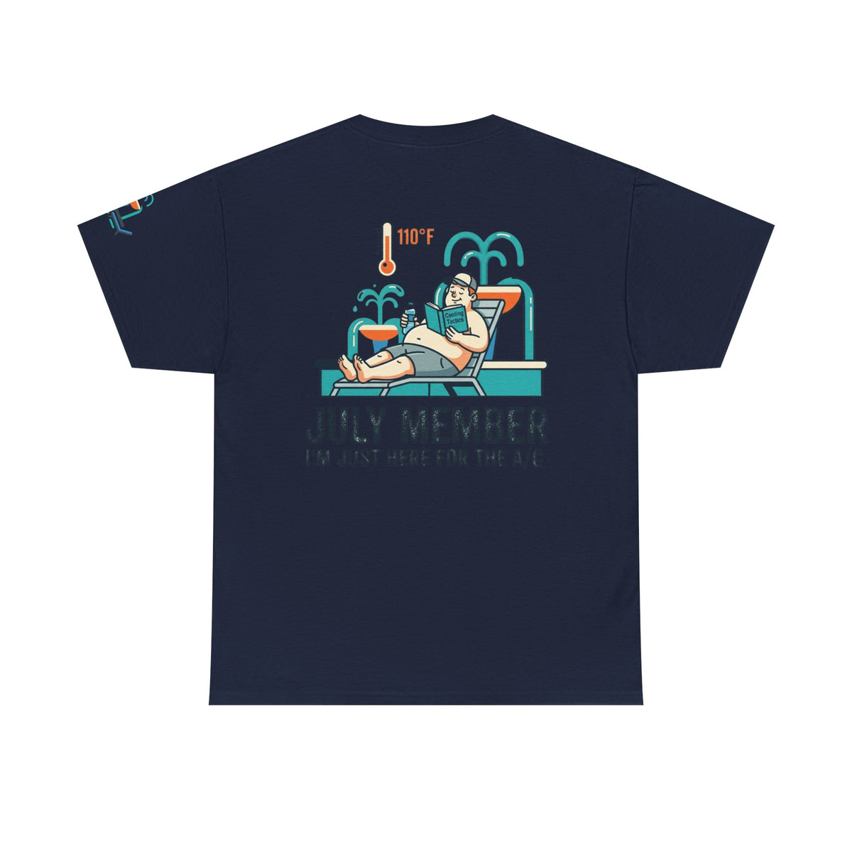 Color: Navy | July Member Premium Graphic Tee
