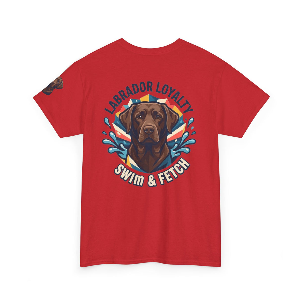 Labrador Loyalty Swim Fetch Premium Graphic Tee