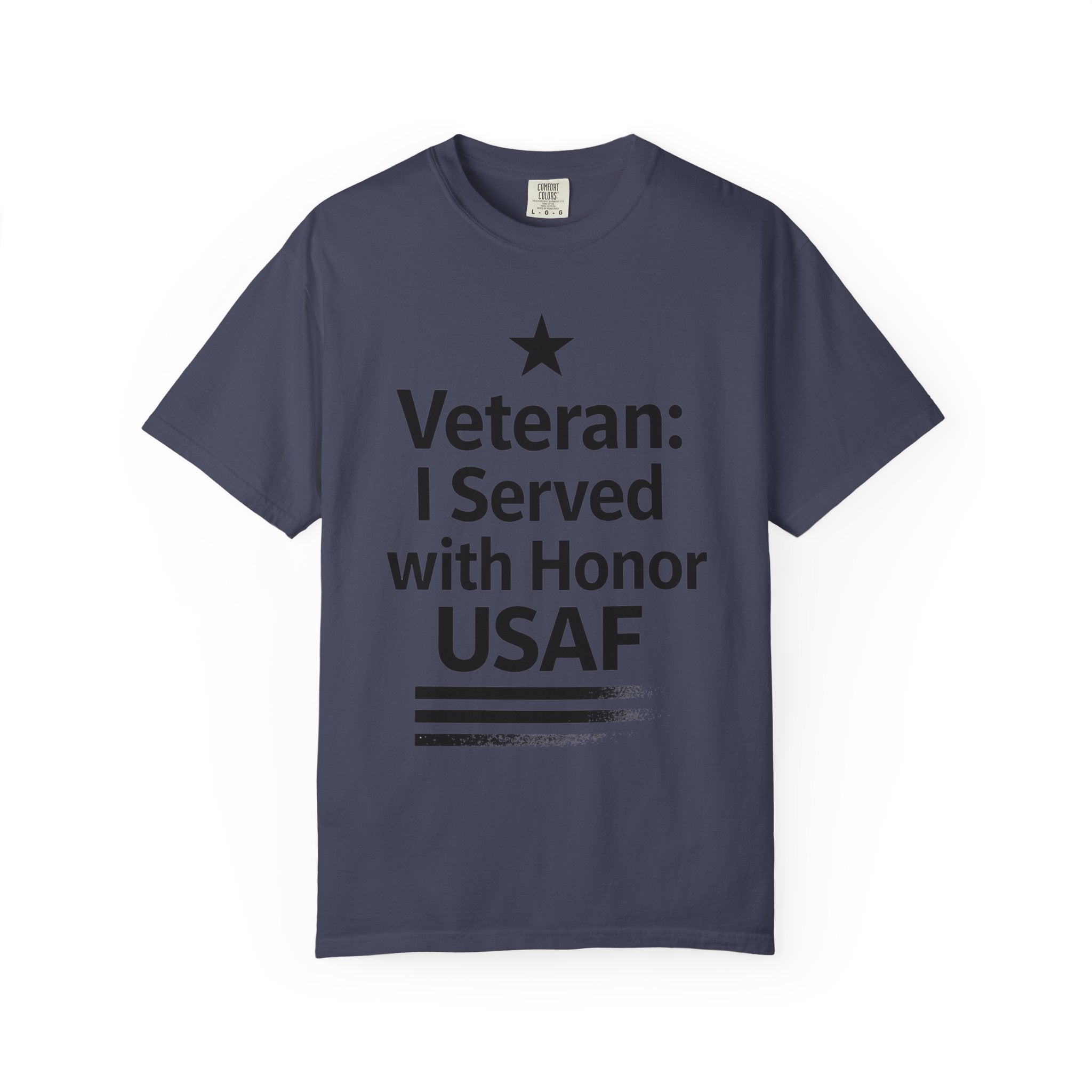 "Served With Honor" Unisex Garment-Dyed T-shirt