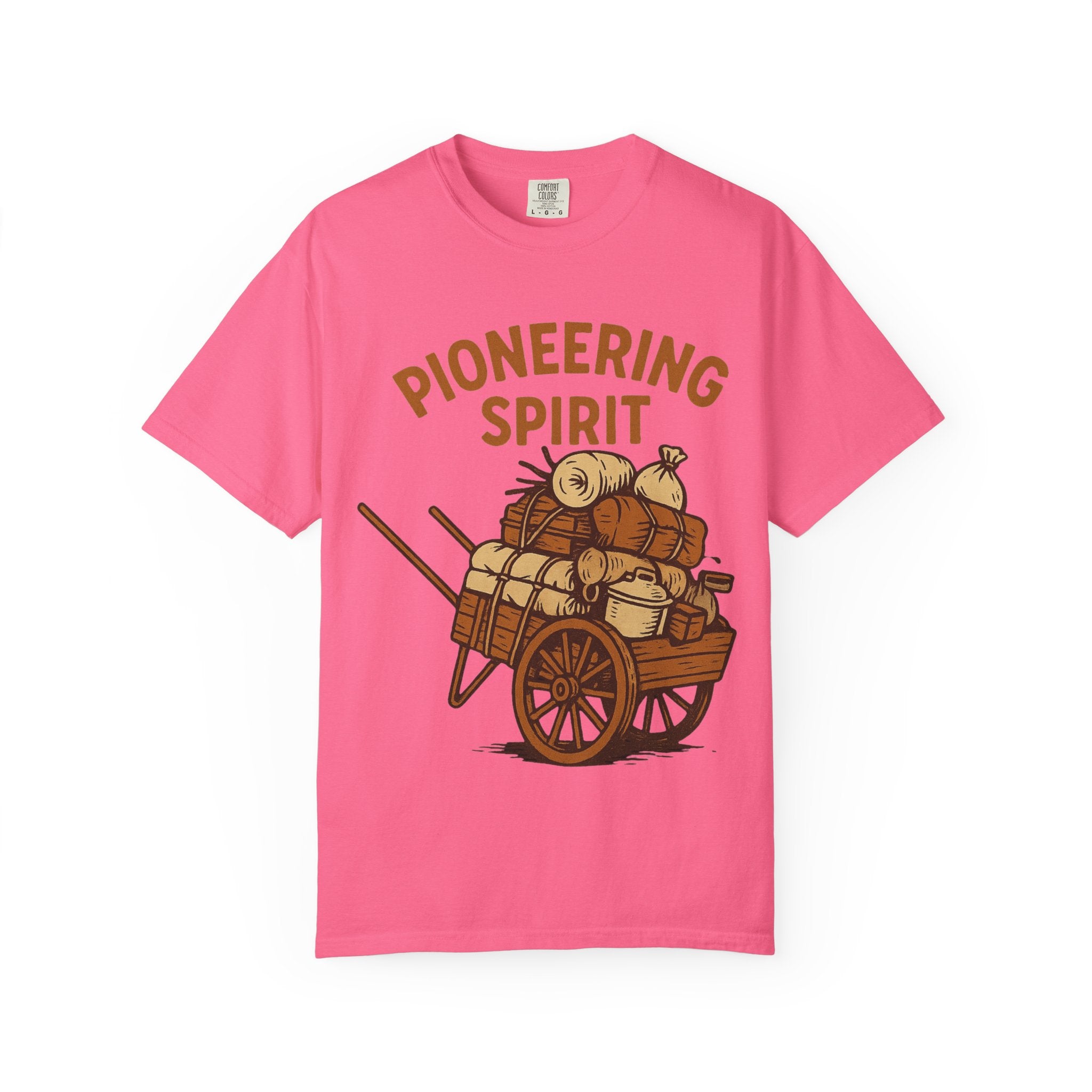 "Pioneering Spirit" Unisex Garment-Dyed T-shirt