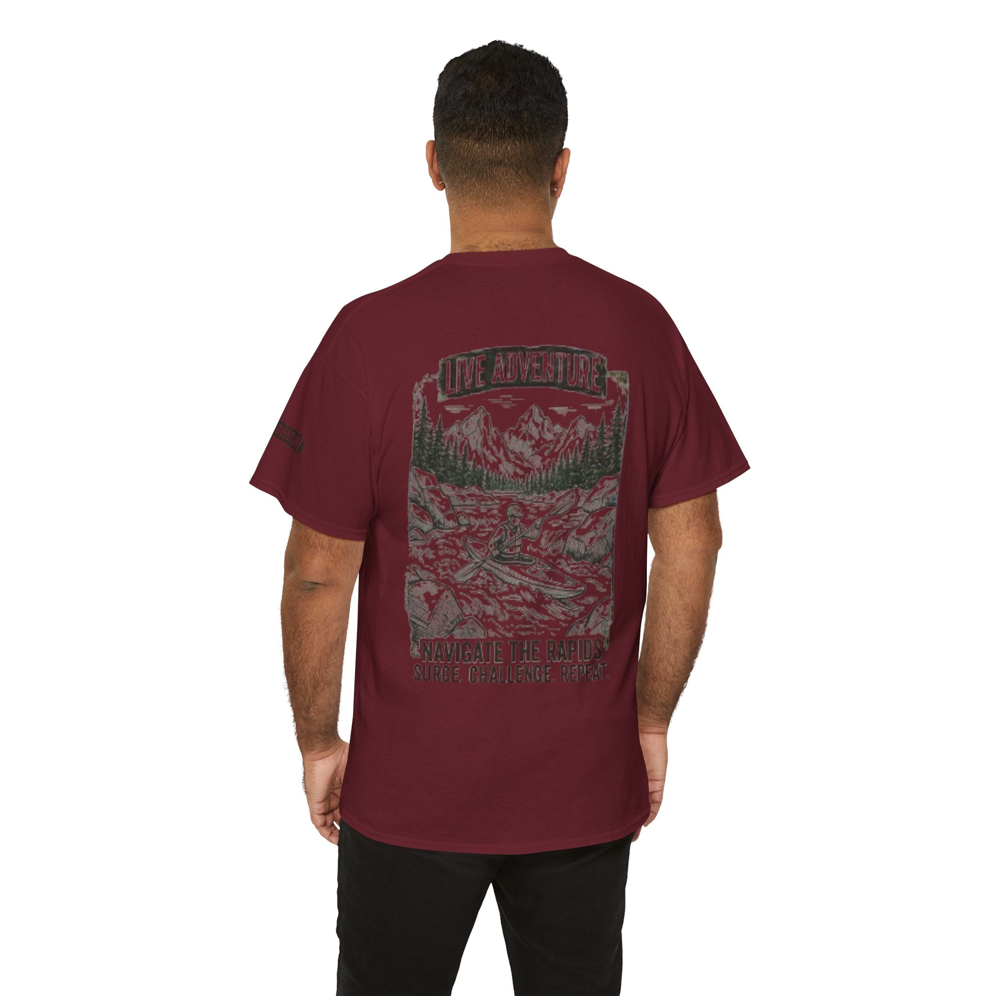 "Live Adventure - Kayak" Premium Graphic Tee