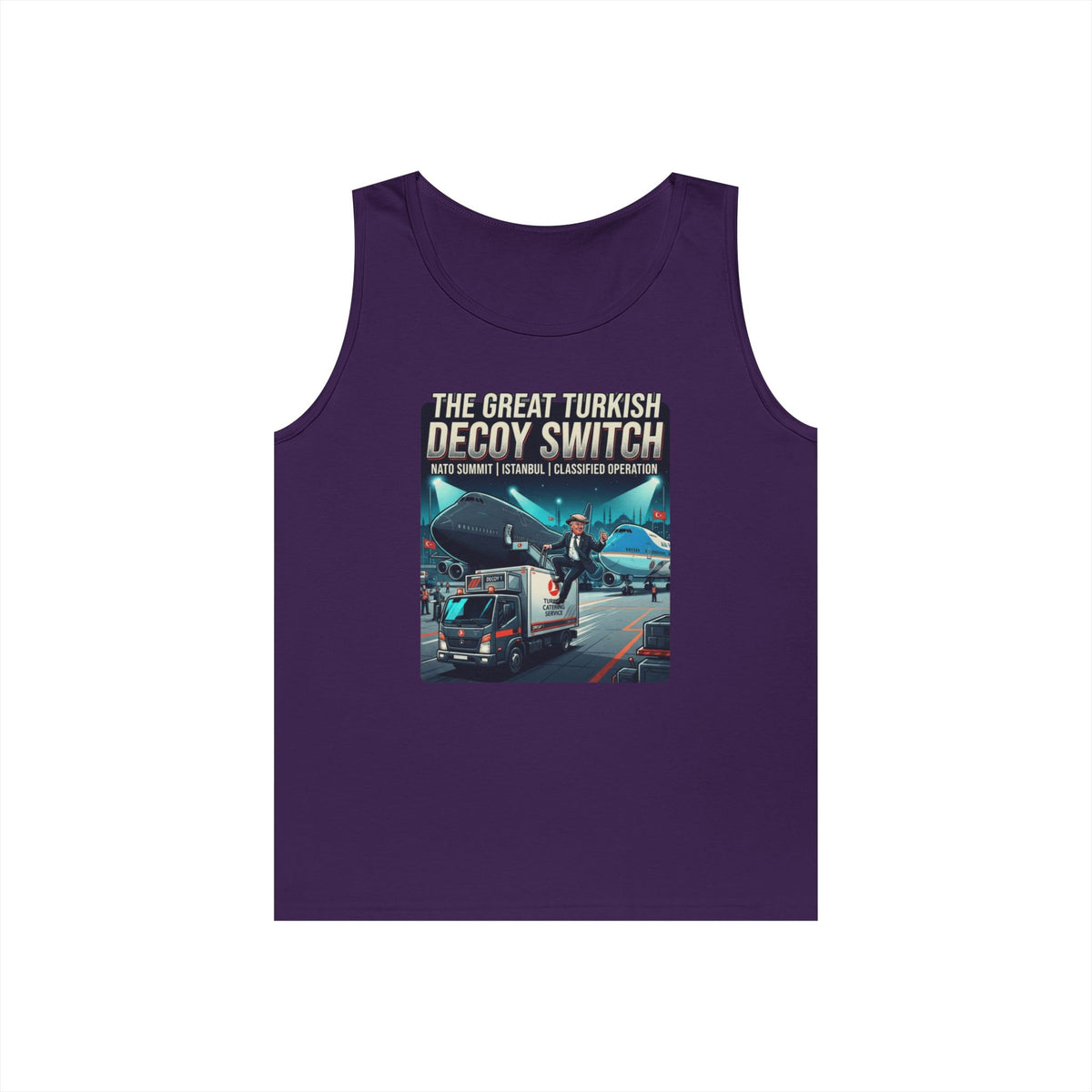 Color: Purple | Decoy Switch Tank Top