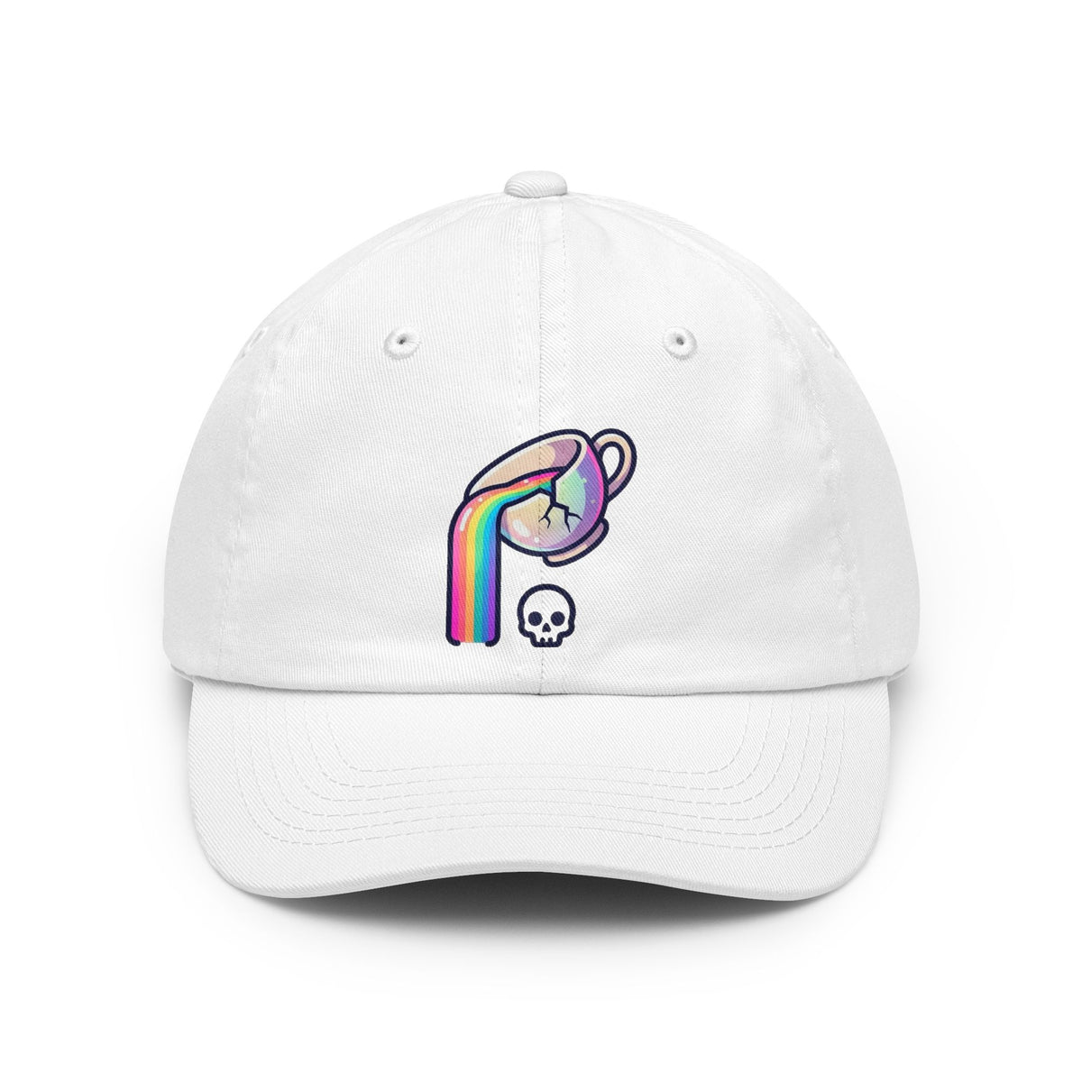 Color: White | Surviving on Caffeine Spite and Superior Aesthetics Dad Hat