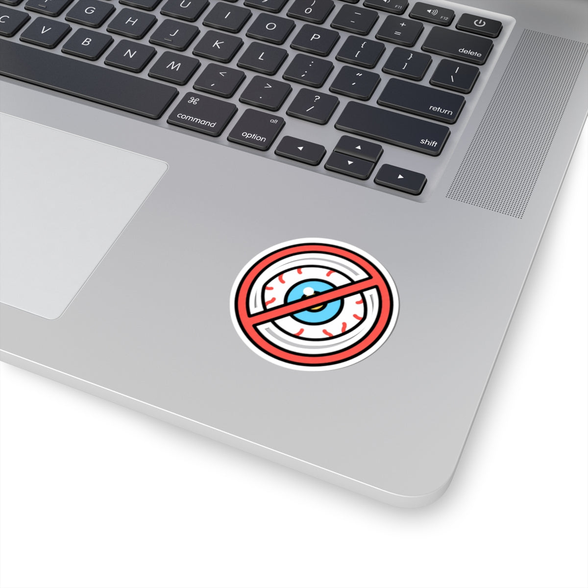 "Eye Contact Policy" Sticker
