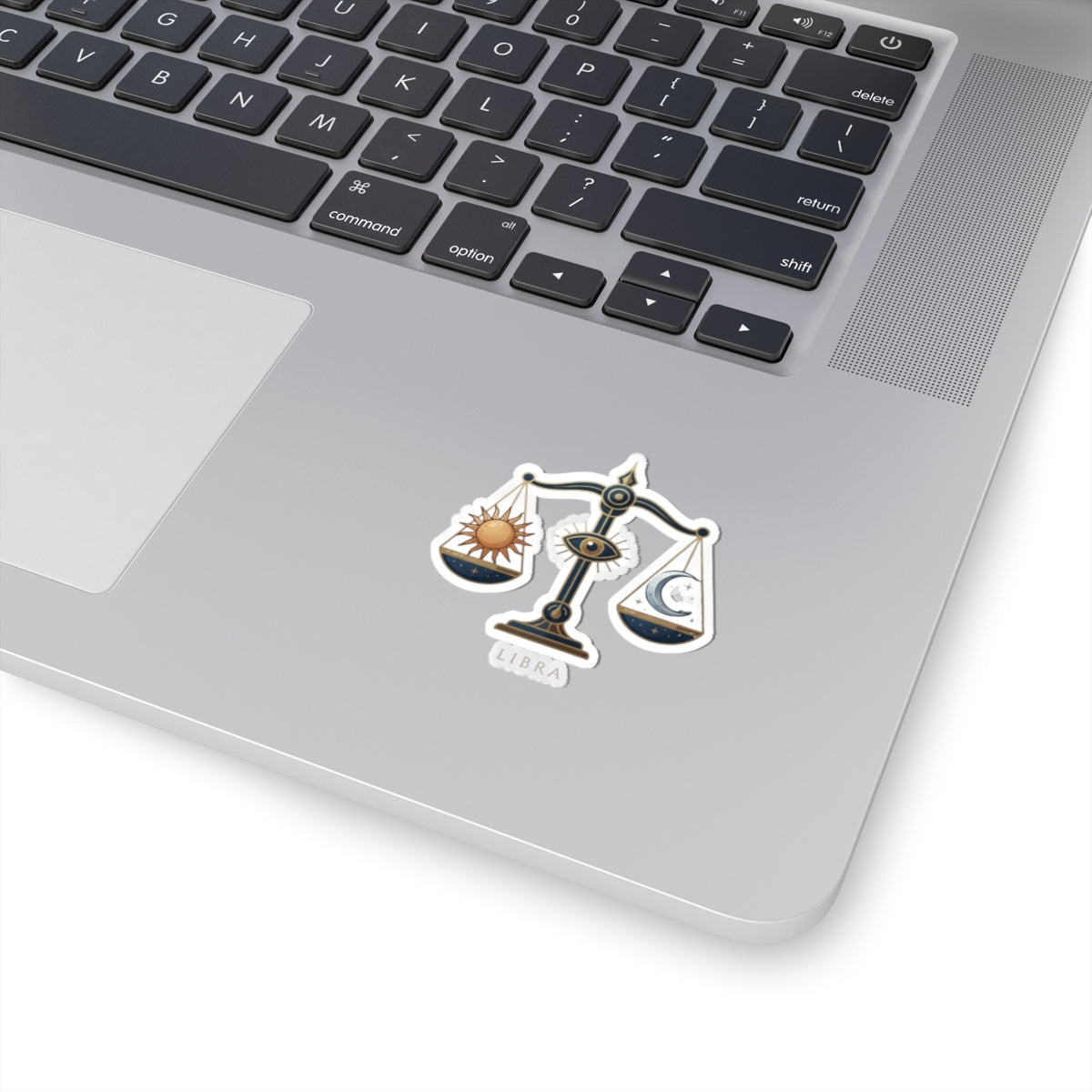 "Libra The Balanced Scales" Sticker — Main