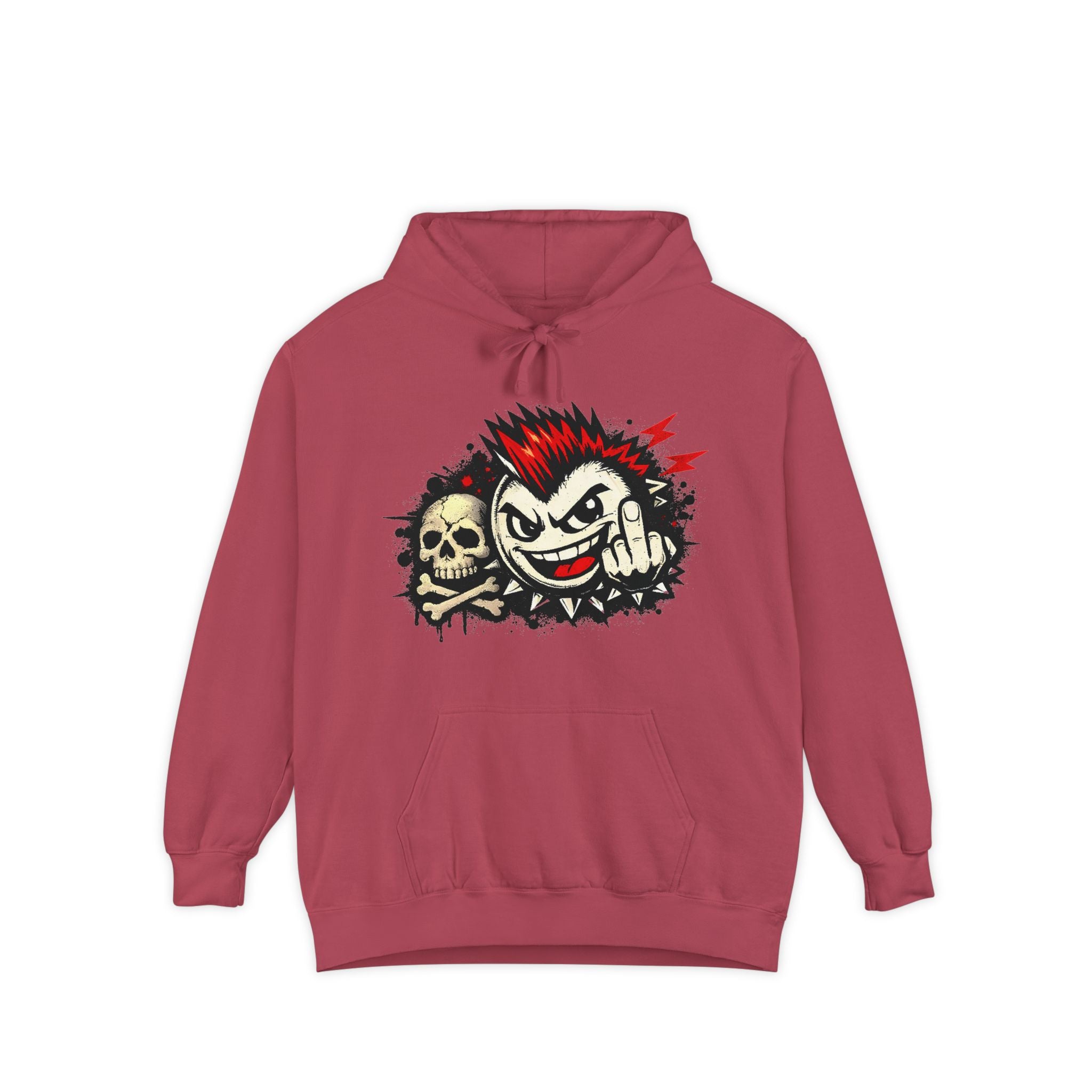 One Finger Opinion | Garment-Dyed Hoodie — AttitudeShirts