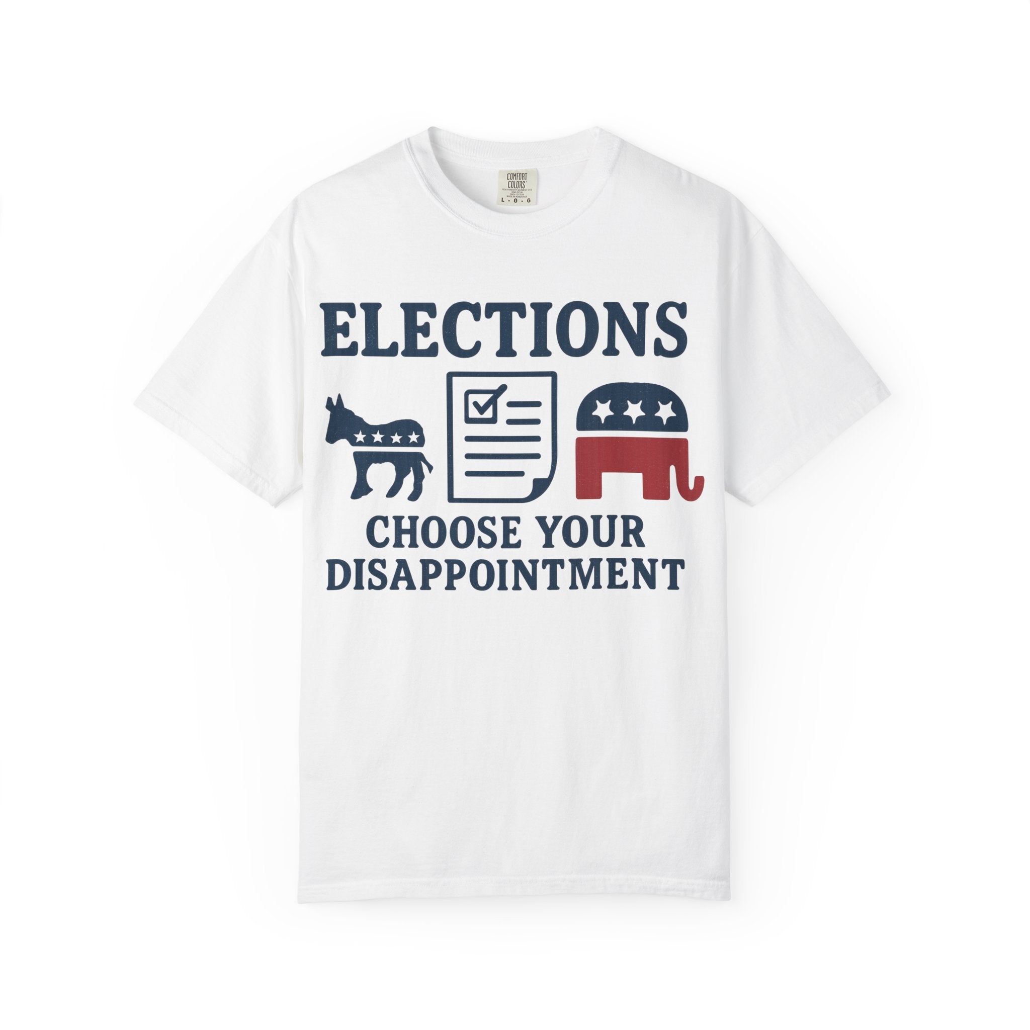 "Voting for the Best" Unisex Garment-Dyed T-shirt