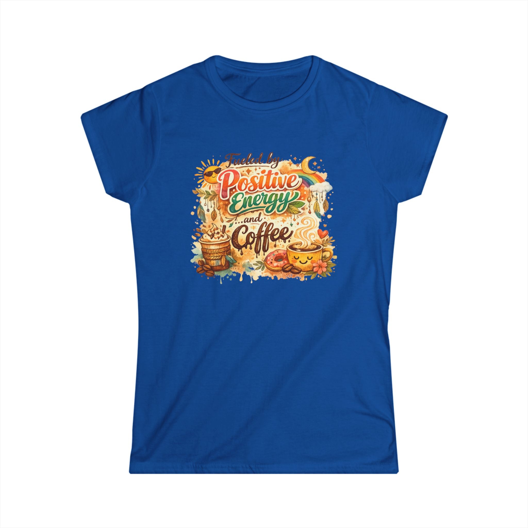 Positive Energy (It's Just Coffee) | Women's Tee — AttitudeShirts