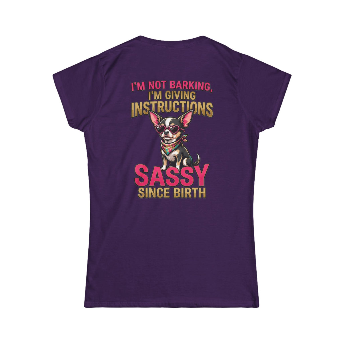 Color: Purple | Sassy Since Birth Women's Tee