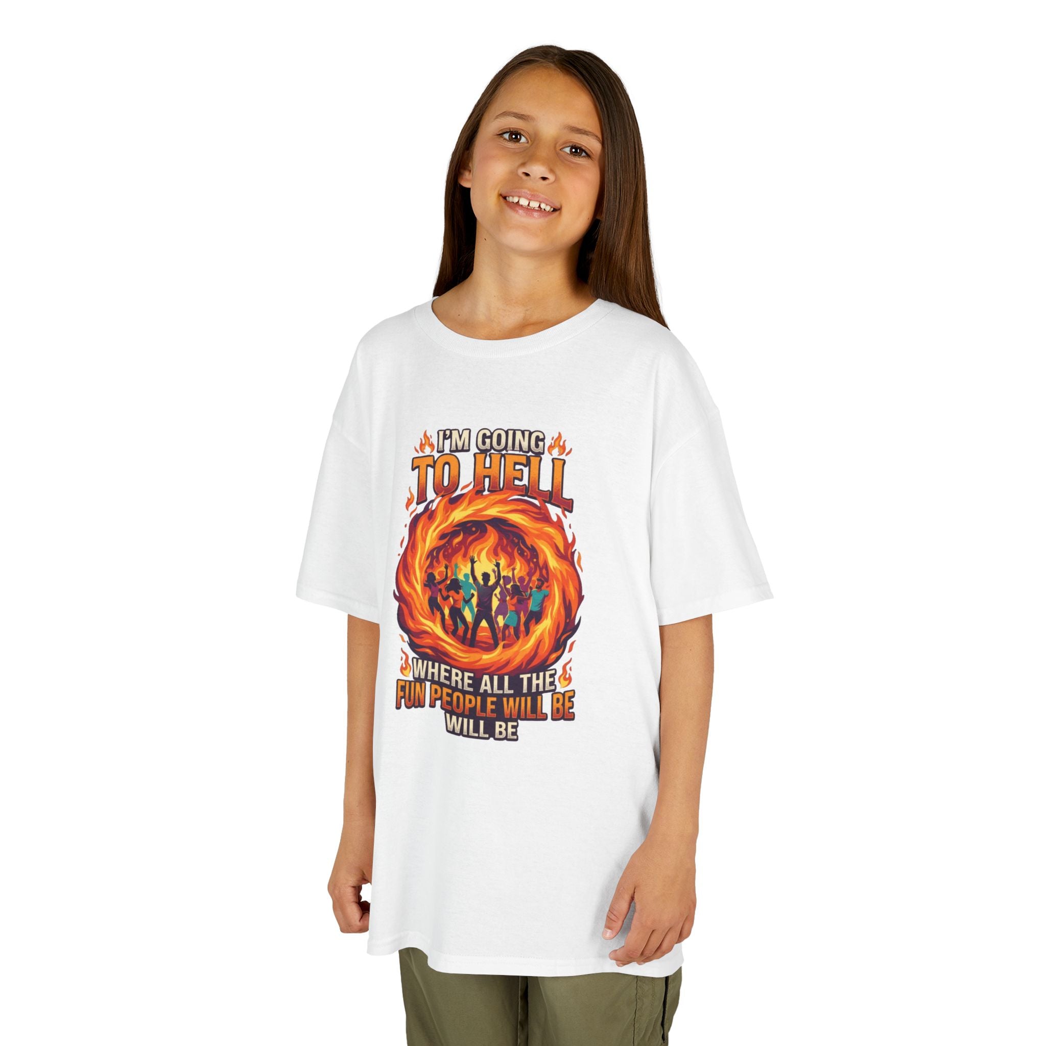 "I'm Going to Hell" Kids Tee