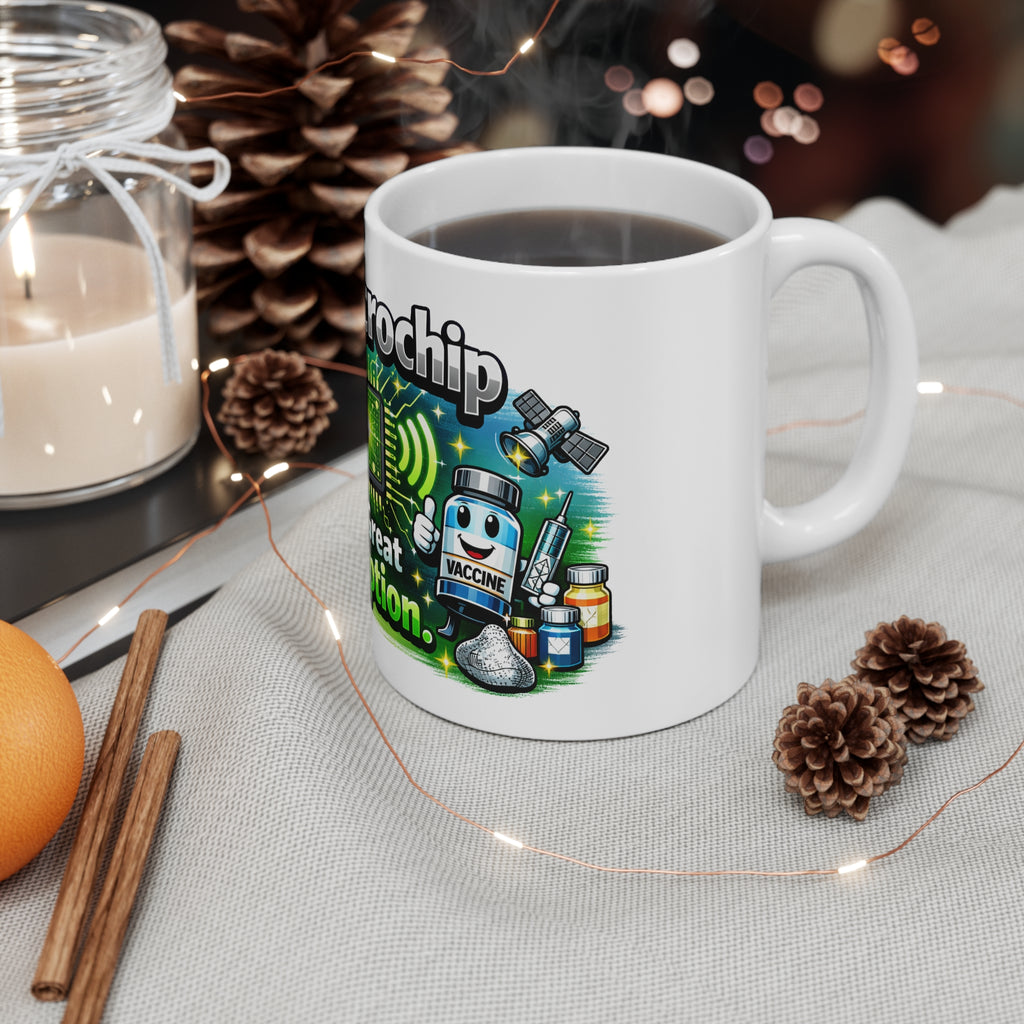 Great Reception Microchip | 11oz Mug
