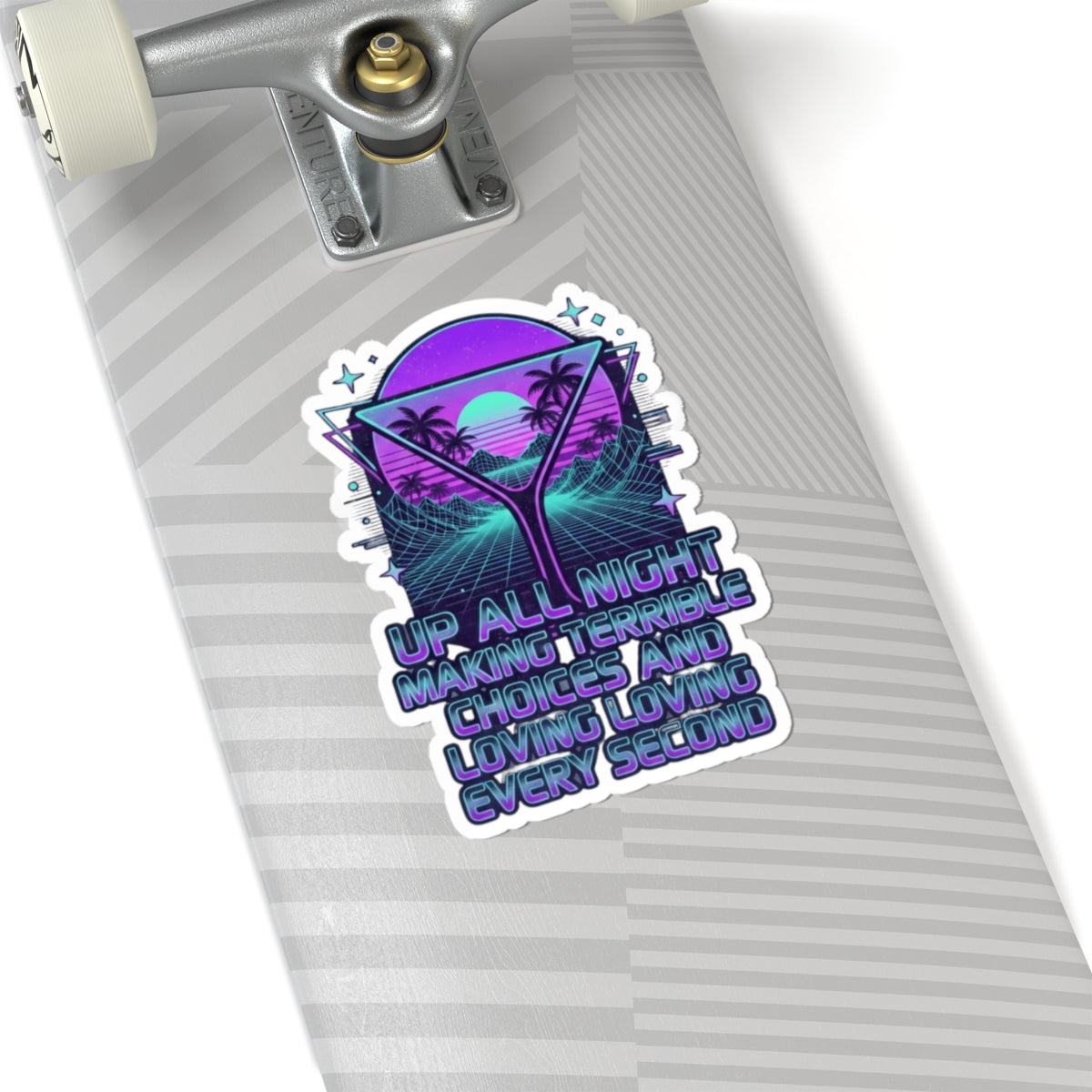 "Up All Night" Sticker — Main