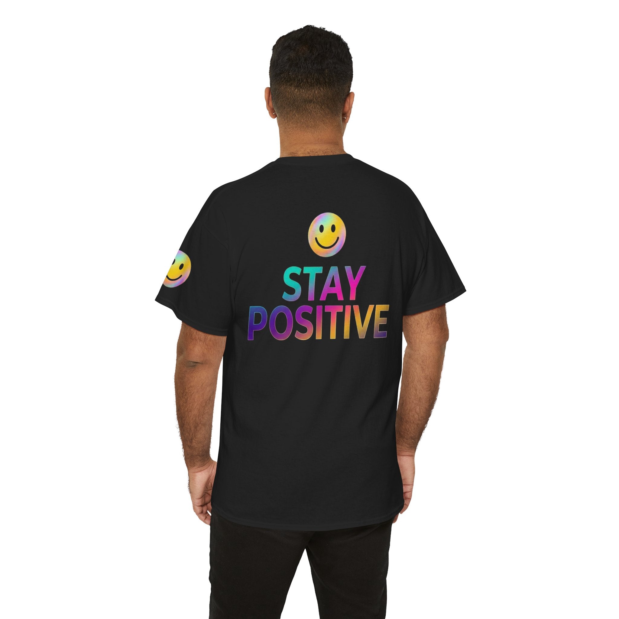 "Stay Positive" Premium Graphic Tee