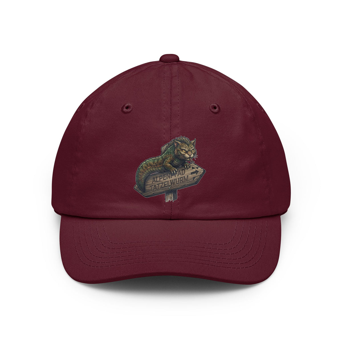 Color: Maroon | Tatzelwurm (Alpine Europe) Dad Hat