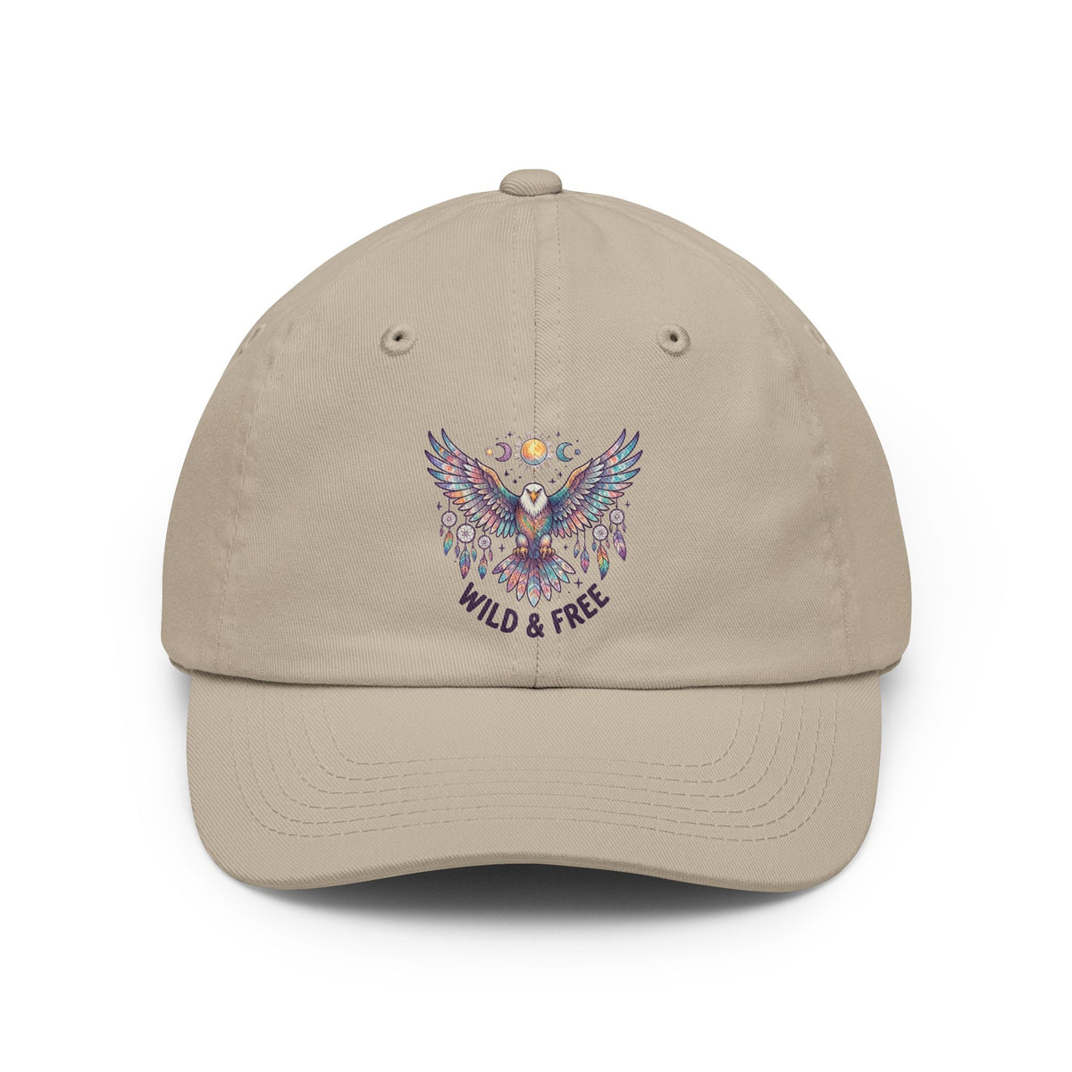 Color: Stone | Hippy Eagle Dad Hat