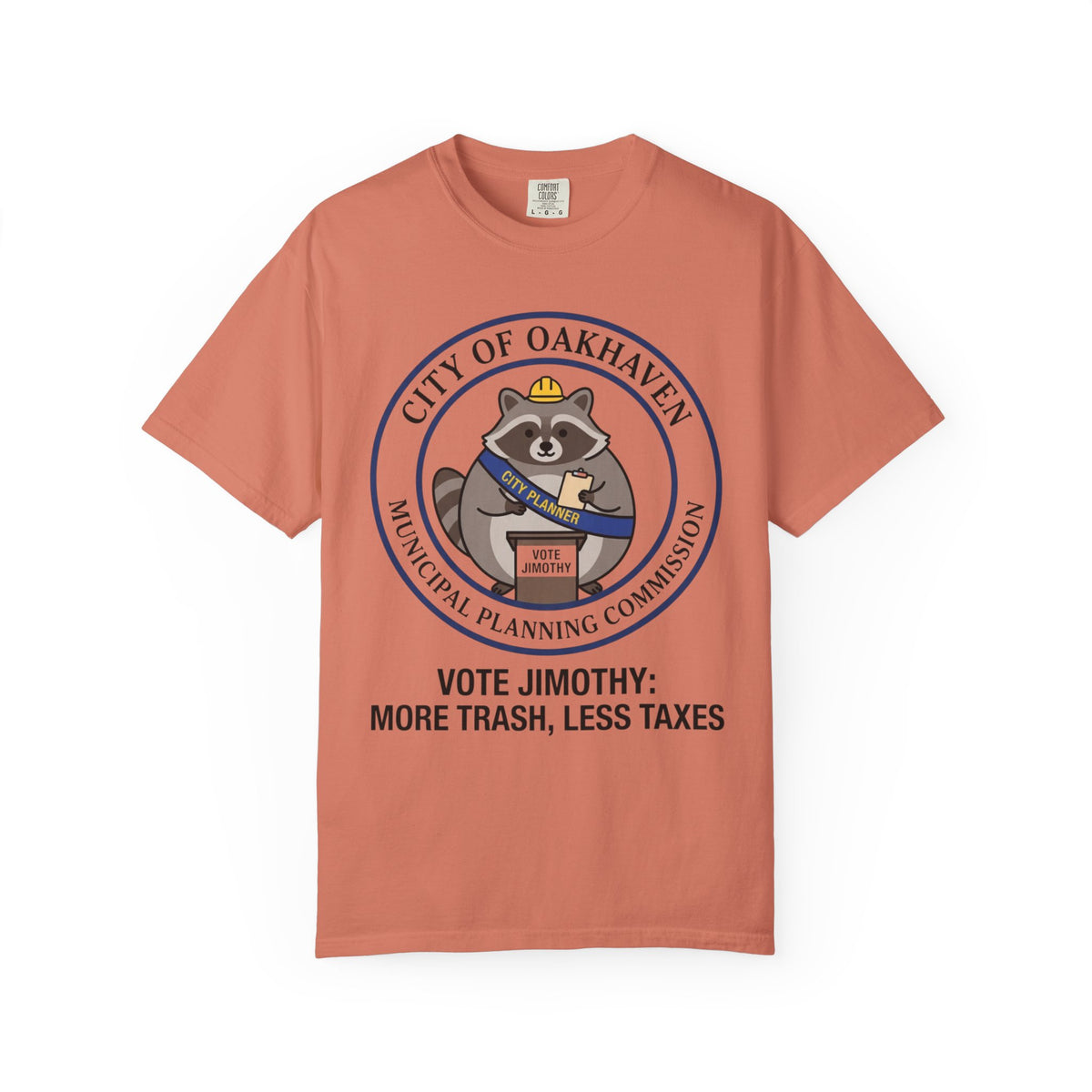 Color: Terracotta | Jimothy Unisex Garment-Dyed Tee