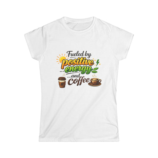 Coffee IS My Positive Energy | Women's Tee — AttitudeShirts