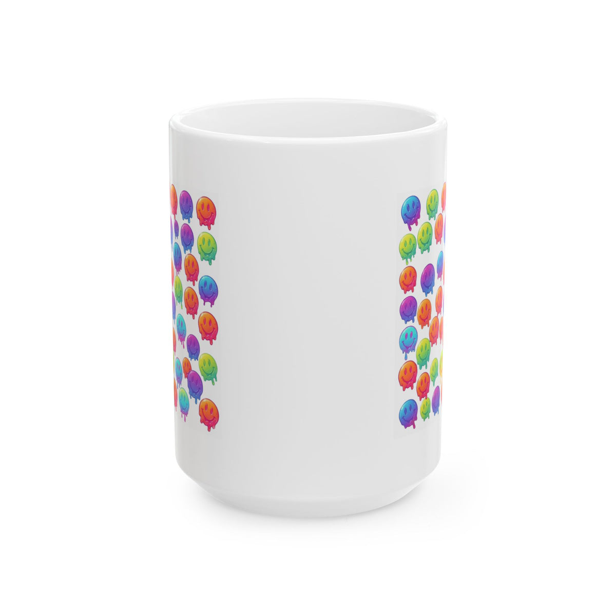 "Melting Hot" White Ceramic Mug