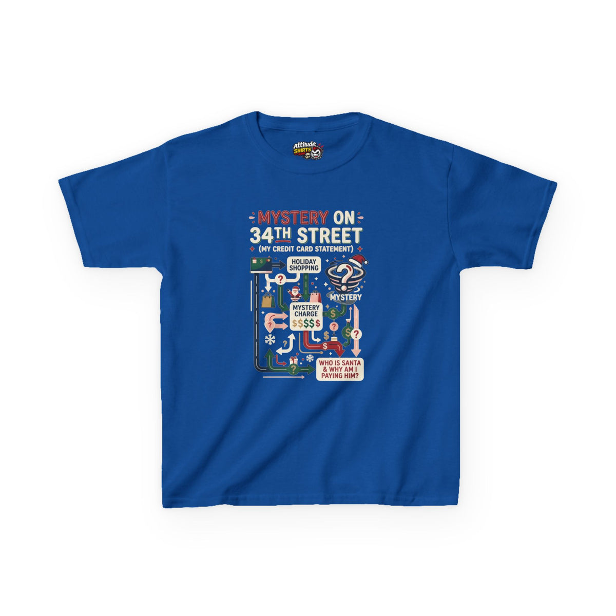Mystery On 34th Street Kids Tee