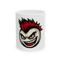 "Hazard" White Ceramic Mug