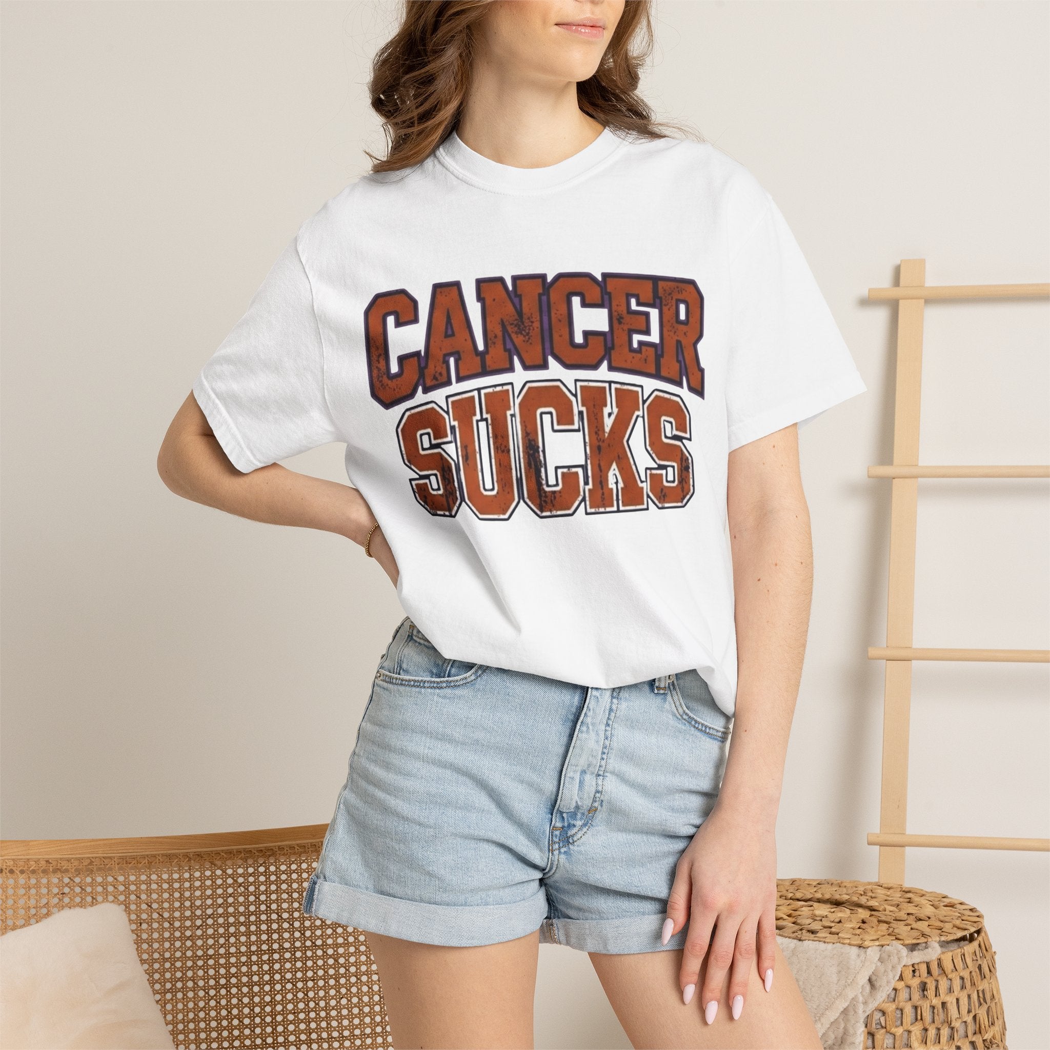 Yeah, Cancer Sucks | Garment-Dyed Tee — AttitudeShirts
