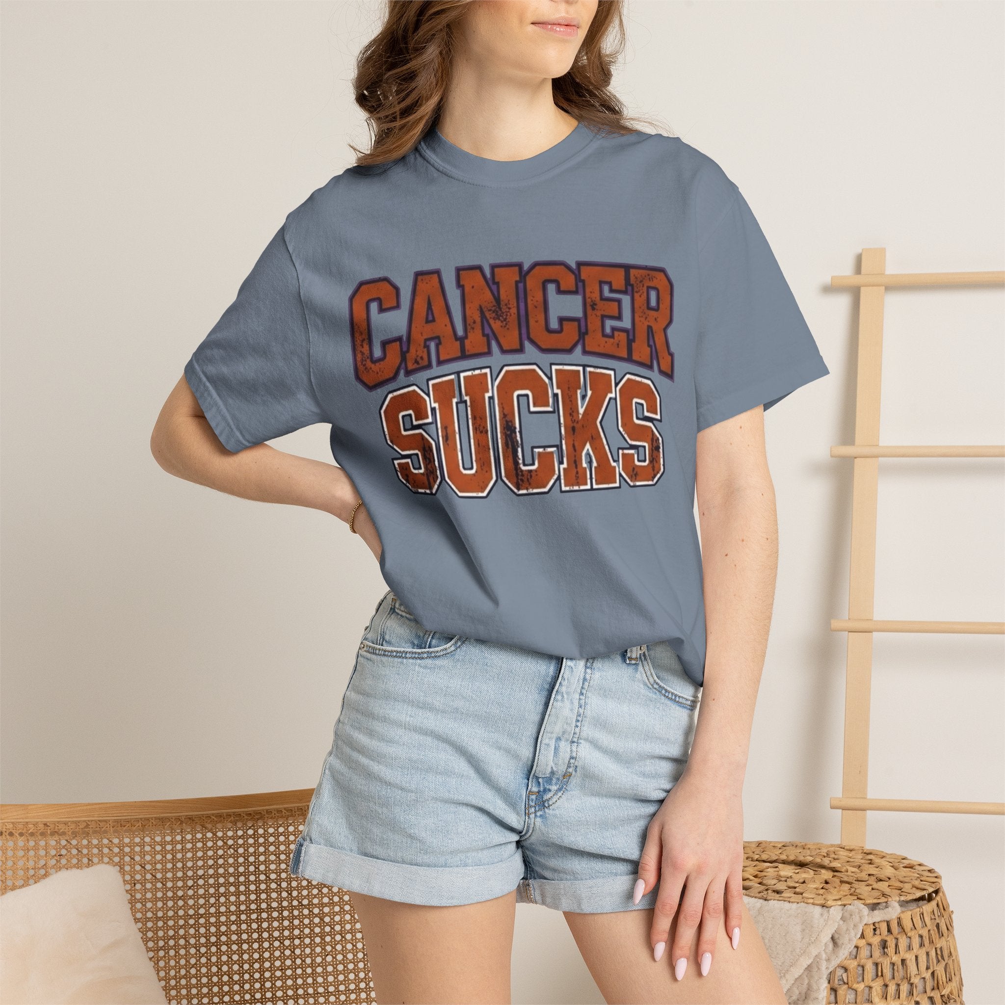 Yeah, Cancer Sucks | Garment-Dyed Tee — AttitudeShirts
