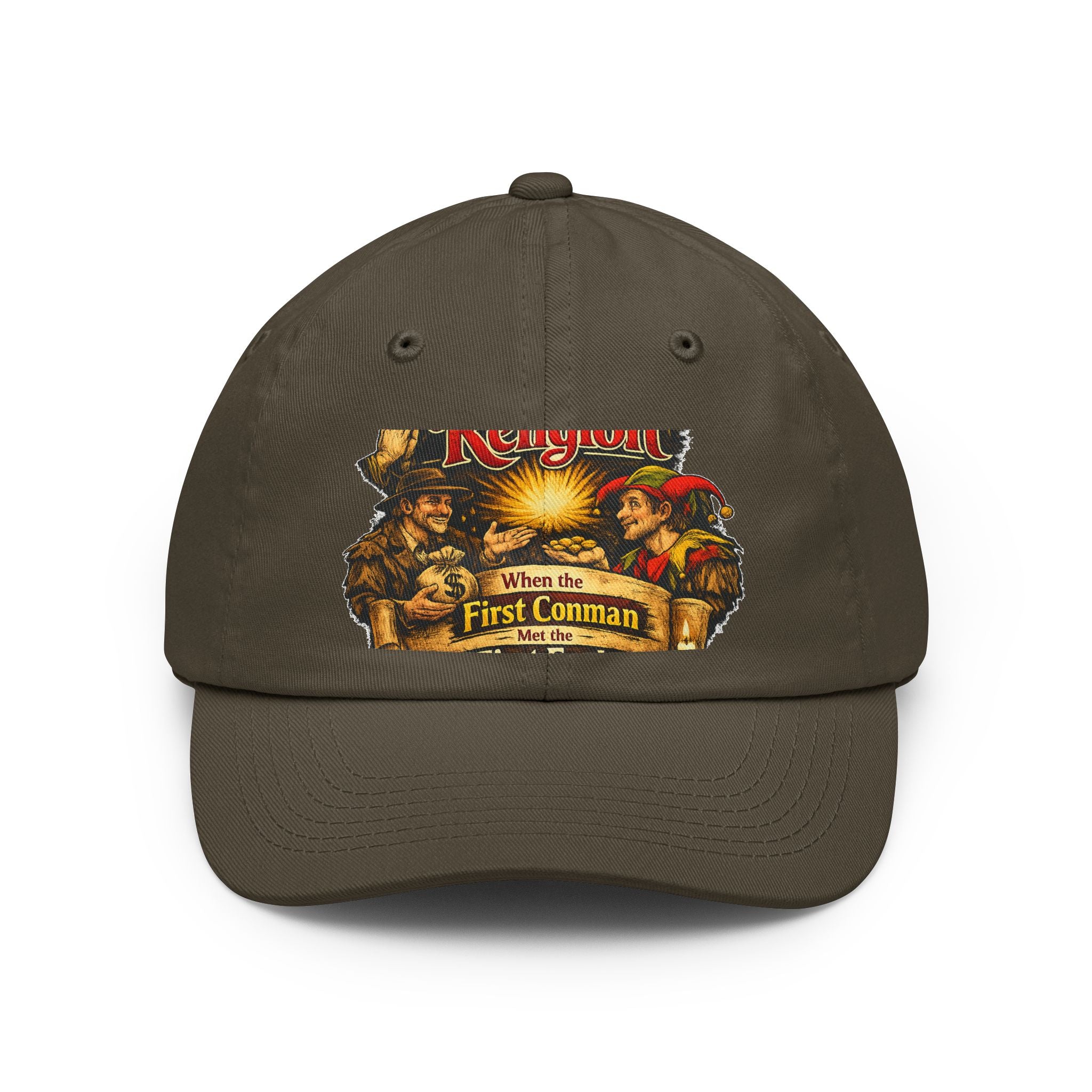 First Conman, First Fool | Dad Hat — AttitudeShirts