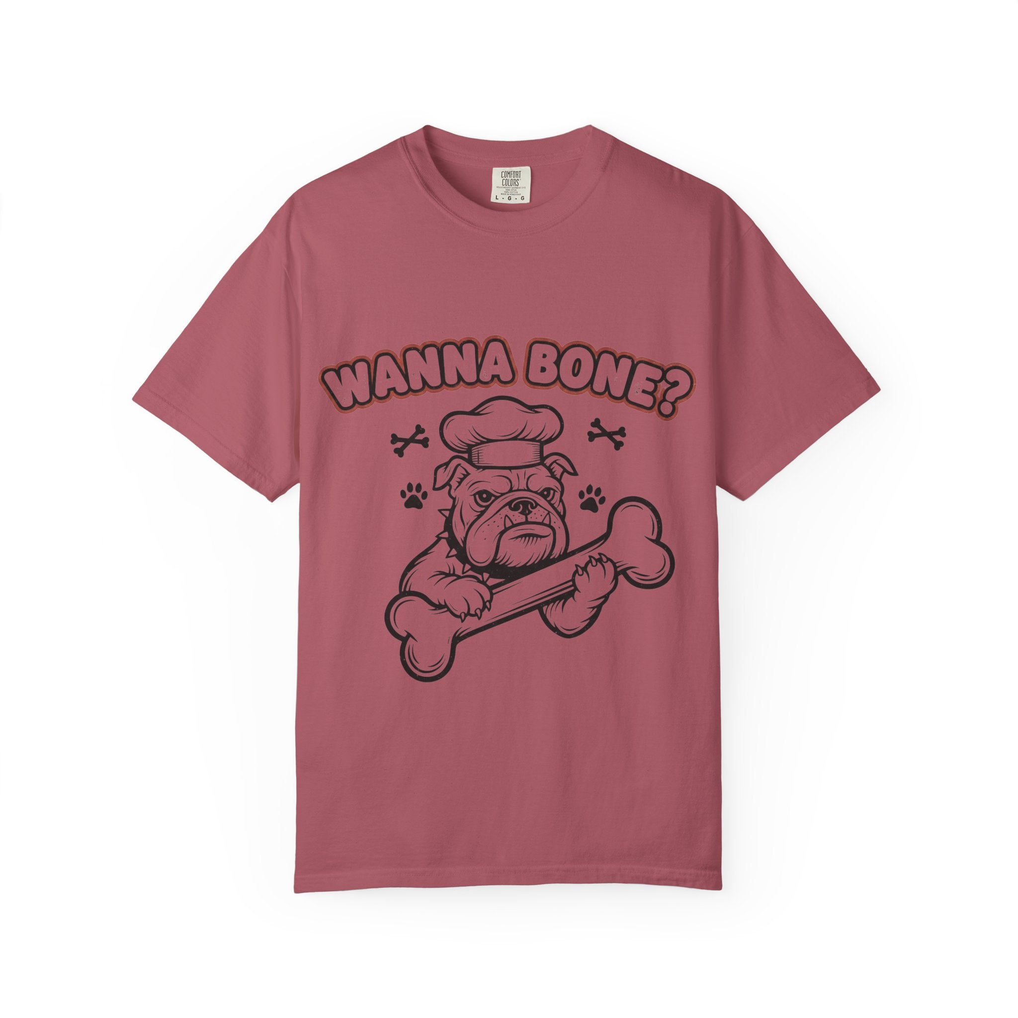 "Wanna Bone?" Unisex Garment-Dyed T-shirt