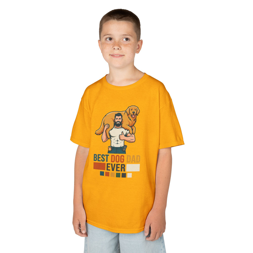 "Best Dog Dad" Kids Tee