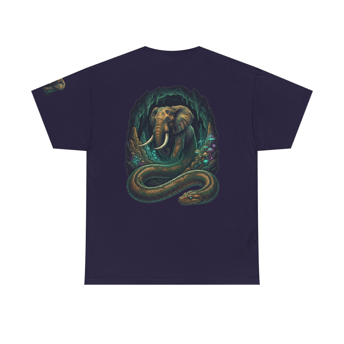 Color: Blackberry | Grootslang (South African Mythology) Premium Graphic Tee