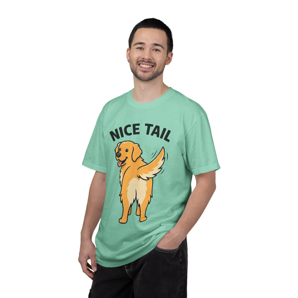 "Nice Tail" Unisex Garment-Dyed Tee