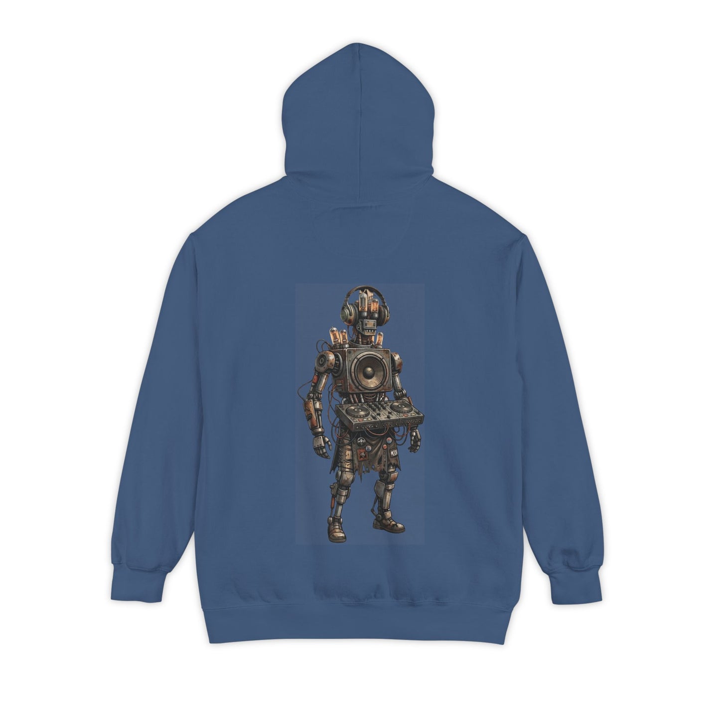 "DJ" Garment-Dyed Hoodie