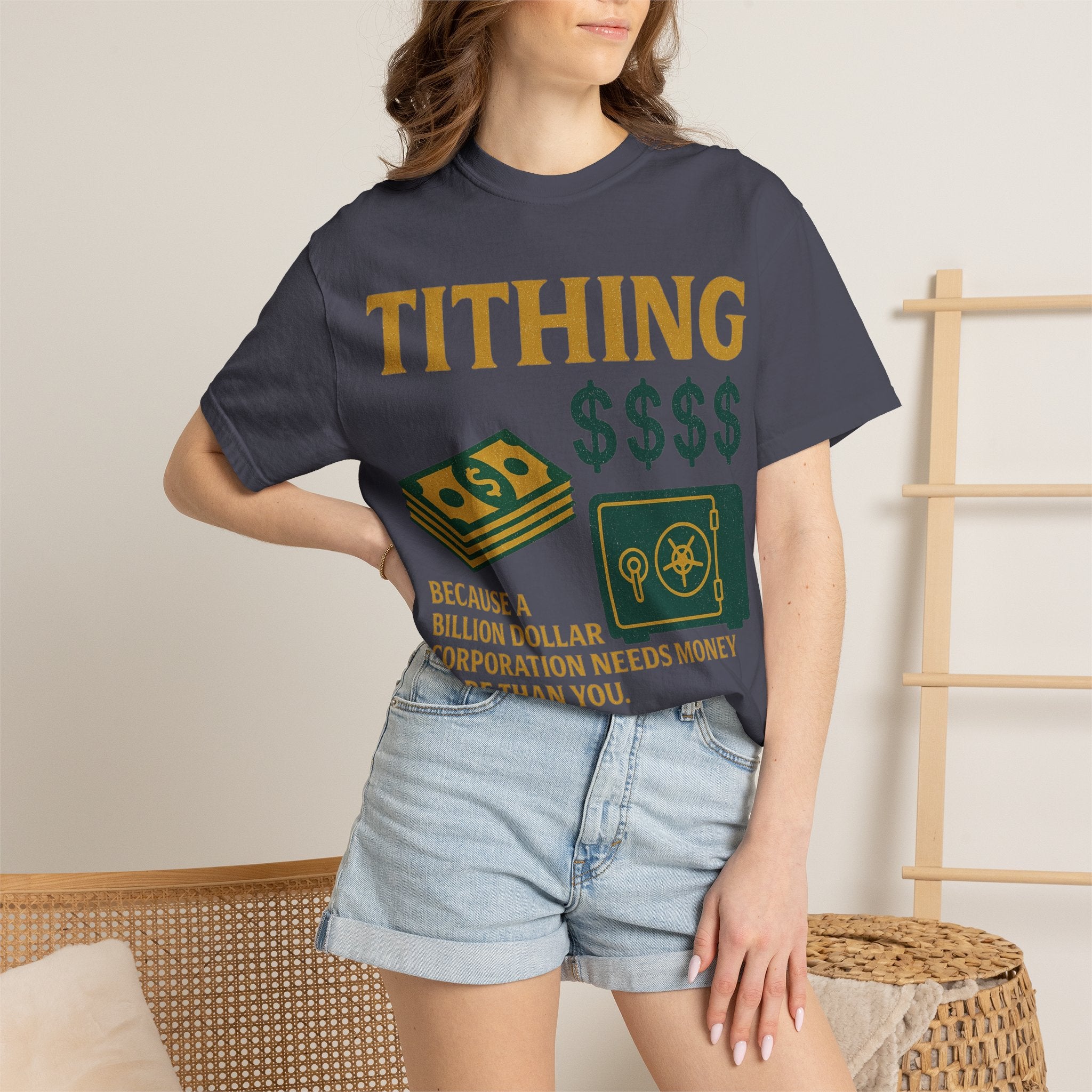 "Corporate Charity" Unisex Garment-Dyed T-shirt