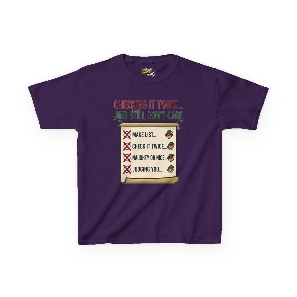"Checking It Twice" Kids Tee