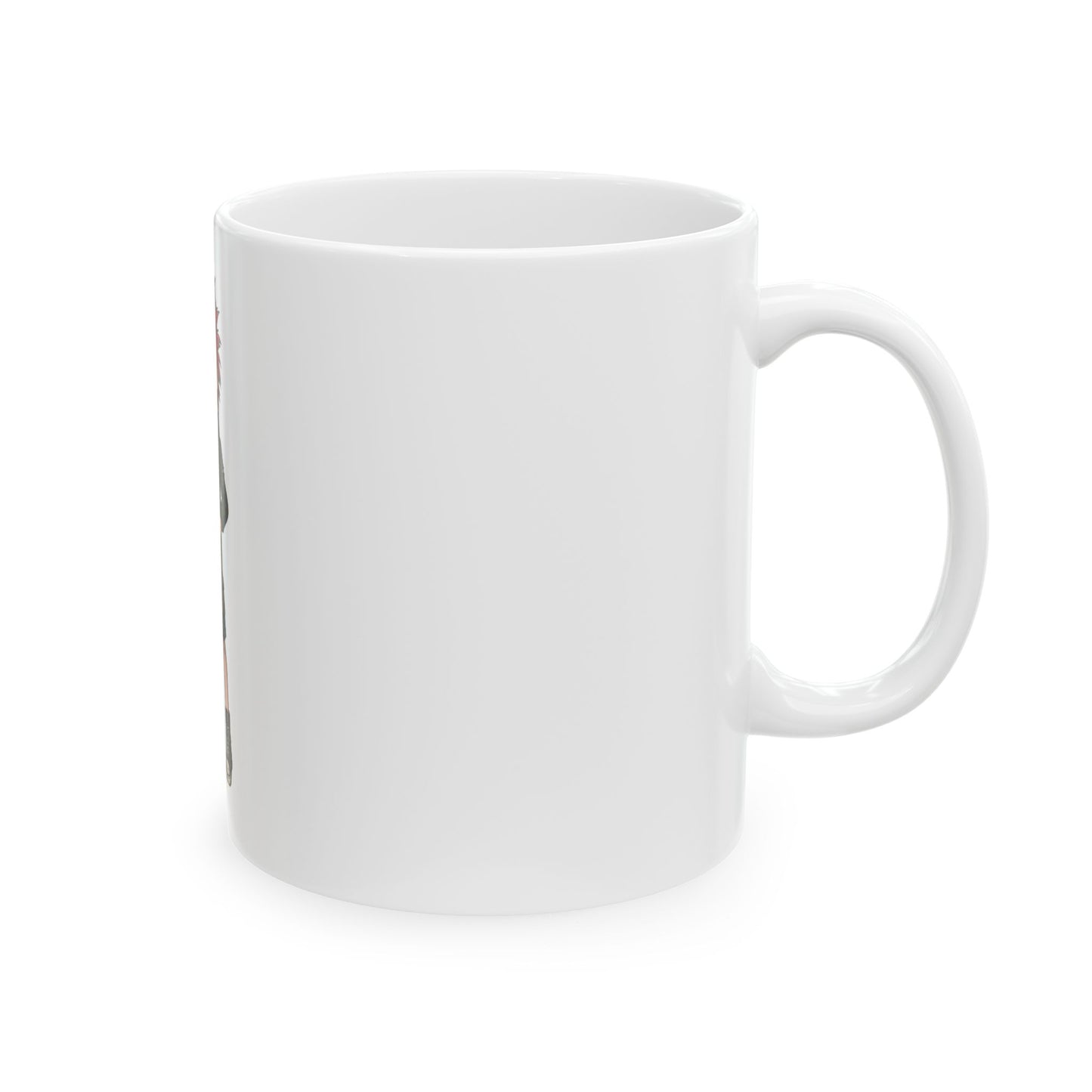 "Skater" White Ceramic Mug