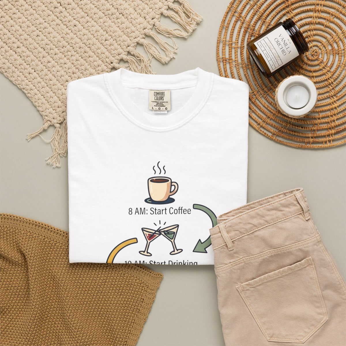 Thanksgiving Regrets Unisex Garment-Dyed Tee