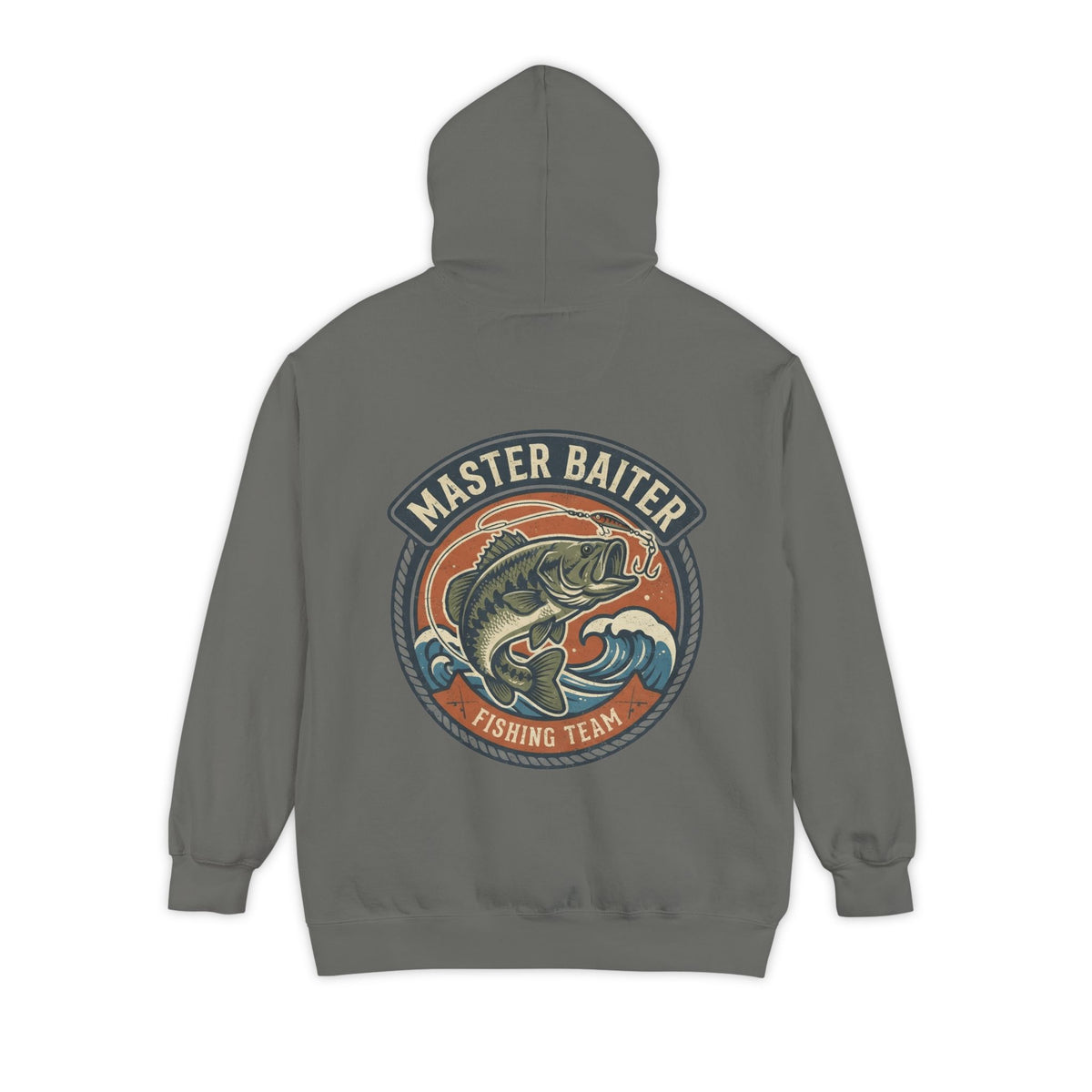Color: Grey | Master Baiter Garment-Dyed Hoodie