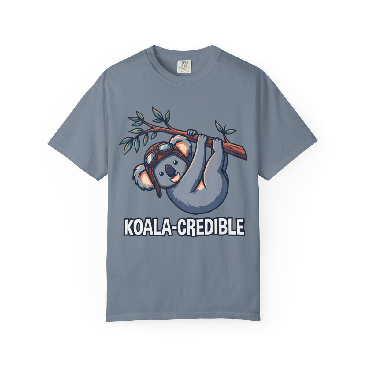 "Koala Credible" Unisex Garment-Dyed Tee