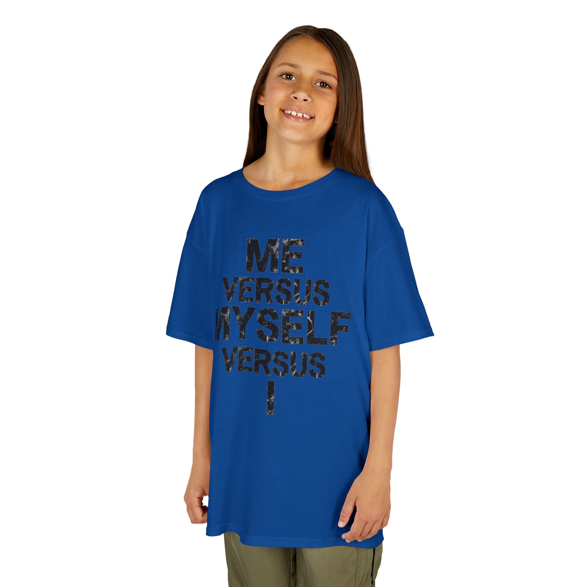 "Me vs Myself vs I" Kids Tee