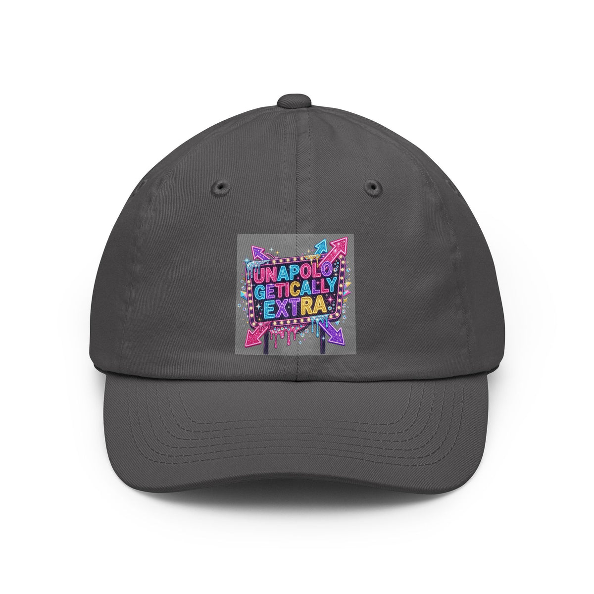 Color: Charcoal | Unapoligetically Extra Dad Hat