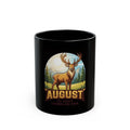 "August Legend" Black Ceramic Mug