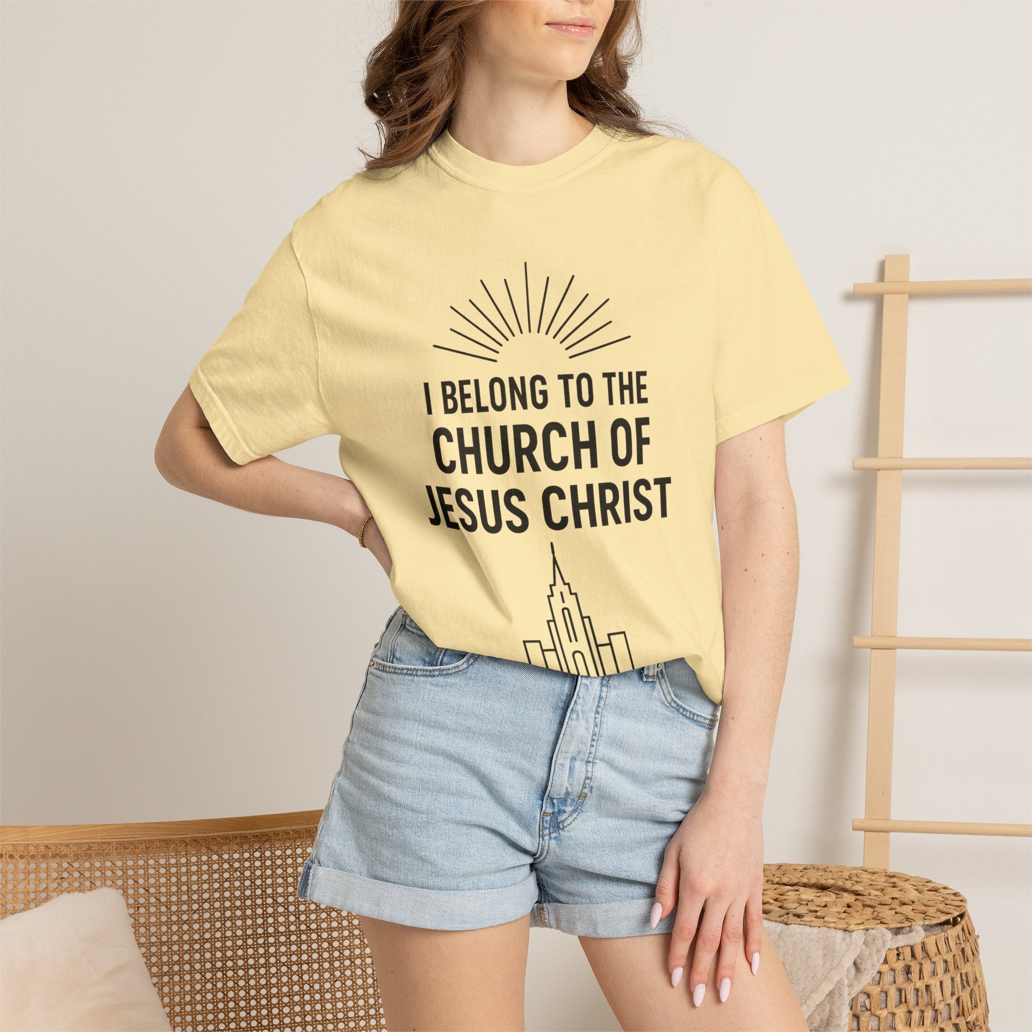 "I Belong" Unisex Garment-Dyed T-shirt